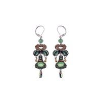 Earrings Ayala Bar Woman Eucalyptus in Metal Alloy Cristallo C2296